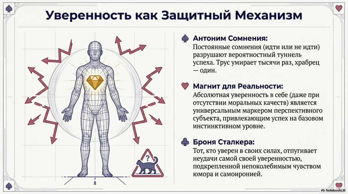 Confidence as protection